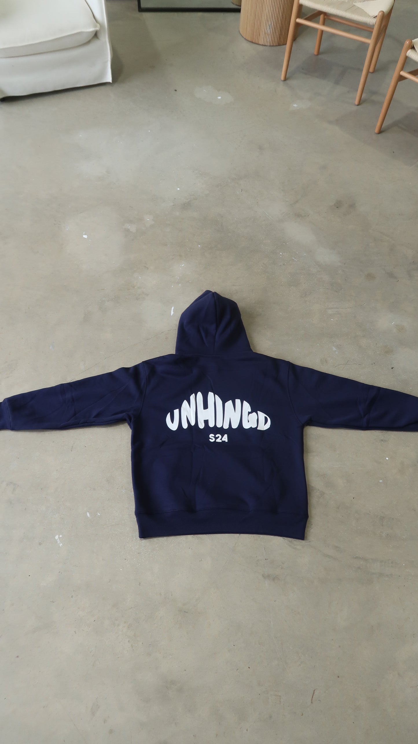 Navy Cloud Hoodie