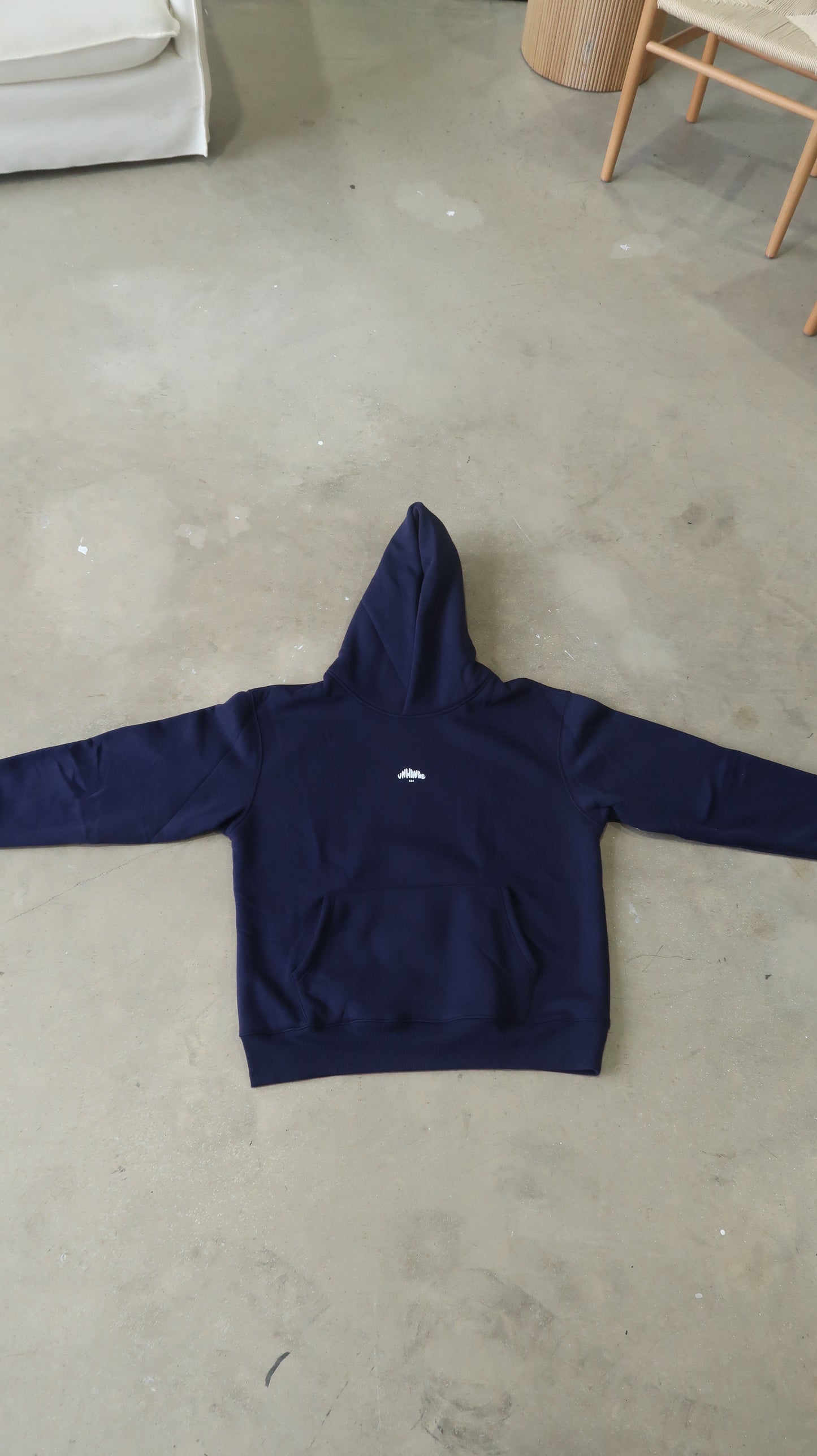 Navy Cloud Hoodie